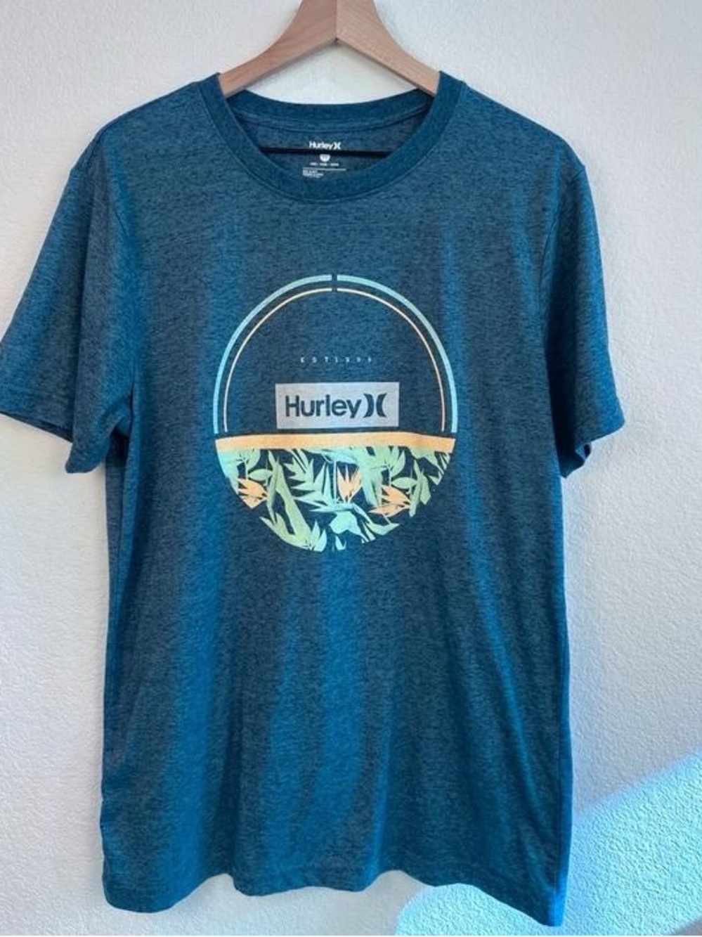 💫 Men's Teal Graphic Short-Sleeve Tee